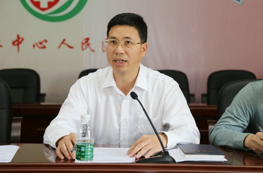 党委书记、副院长陈志辉在会上讲话1